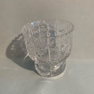 Crystal candy dish
